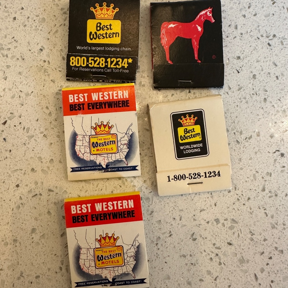 Best Western Matchbook Collection - vintage (5)